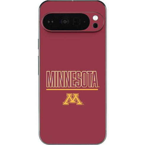 University of Minnesota Athletic Text Pixel 9 Pro XL Skin